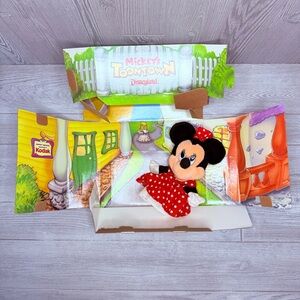 Vintage Disney Minnie Mouse Hand Puppet Mickey's Toontown Disneyland Theater 93